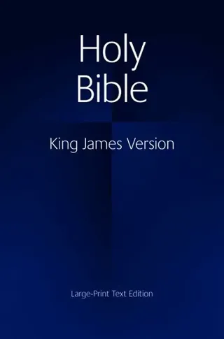 KJV Large Print Text Bible, KJ650:T