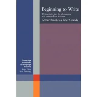 Beginning to Write