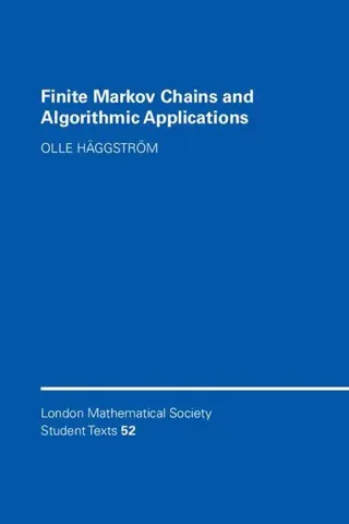 Finite Markov Chains and Algorithmic Applications