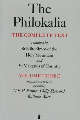 The Philokalia Vol 3