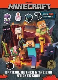 Minecraft Official the Nether and the End Sticker Book (Minecraft)