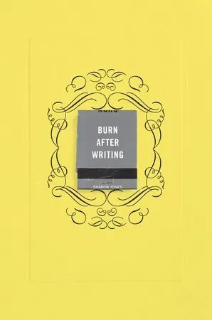 Burn After Writing (Yellow)