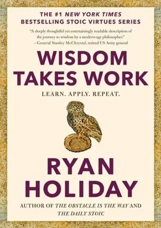Wisdom Takes Work