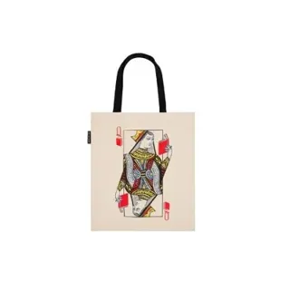 Queen of Books Tote Bag