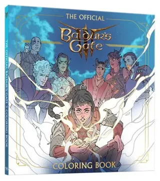Official Baldur's Gate 3 Coloring Book