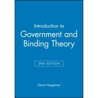 Introduction to Government and Binding Theory