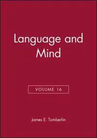 Language and Mind, Volume 16