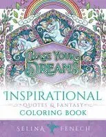 Inspirational Quotes and Fantasy Coloring Book