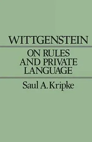 Wittgenstein on Rules and Private Language: An Elementary Exposition