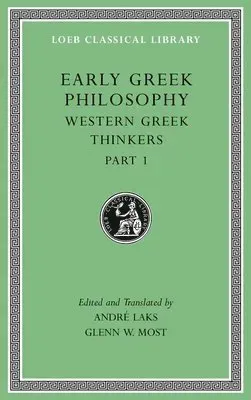 Early Greek Philosophy, Volume IV