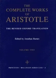 Complete Works of Aristotle vol. 2
