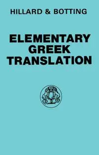 Elementary Greek Translation