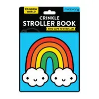 Rainbow World Crinkle Stroller Book