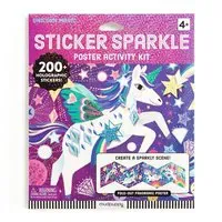 Unicorn Magic Sticker Sparkle Poster Activity Kit