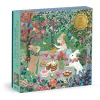 Spring Tea Party 500 Piece Foil Puzzle
