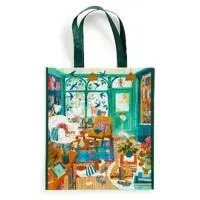 Bookshop Afternoon Reusable Shopping Bag