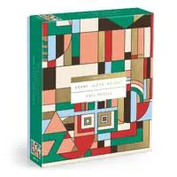 Frank Lloyd Wright December Gifts 1000 Piece Foil Puzzle