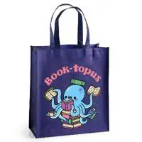 Book-topus Reusable Shopping Bag