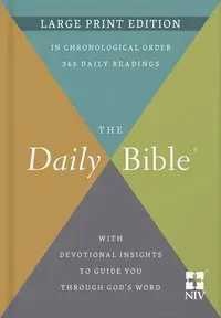 The Daily Bible (NIV, Large Print)