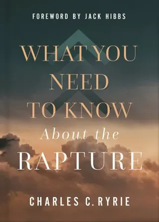 What You Need to Know About the Rapture
