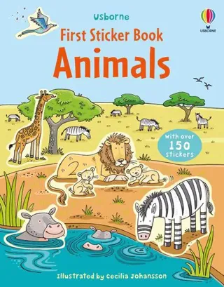 First Sticker Book Animals