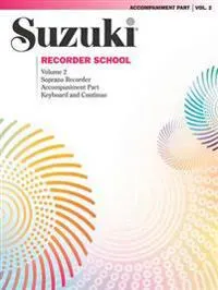 Suzuki recorder 2 pi acc