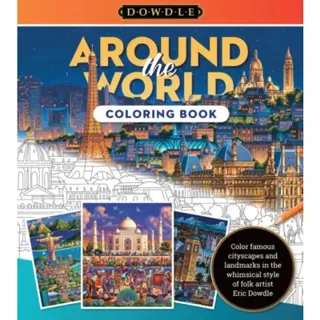 Around the World Coloring Book