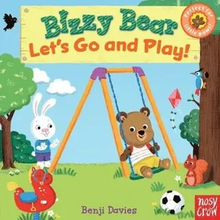 Bizzy Bear: Let's Go and Play: (Interactive Board Book about Playing at the Park for Toddlers - With Sturdy Tabs and Slides to Push and Pull)