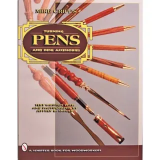Turning pens and other desk accessories