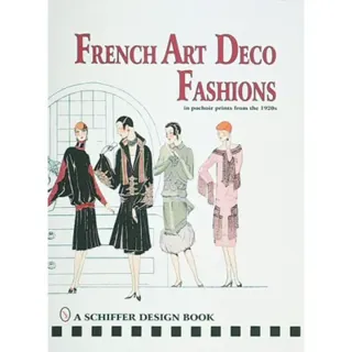 French art deco fashions in pochoir prints from the 1920s