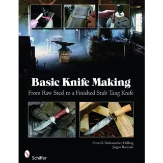 Basic knife making - from raw steel to a finished stub tang knife