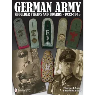 German army shoulder boards and straps 1933-1945