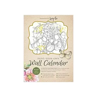 Paint-Your-Own Wall Calendar : Illustrations by Kristy Rice