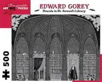 Dracula in Dr. Seward's Library 500-Piece Jigsaw Puzzle