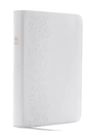 NKJV, Bride's Bible, Leathersoft, White, Red Letter, Comfort Print