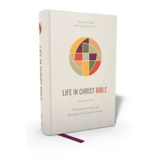 Life in Christ Bible: Discovering, Believing, and Rejoicing in Who God Says You Are (NKJV, Hardcover, Red Letter, Comfort Print)