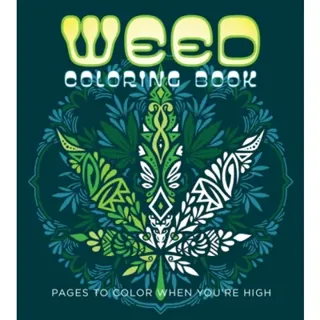 Weed Coloring Book