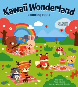 Kawaii Wonderland Coloring Book