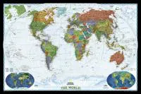 World Decorator Map [Tubed]