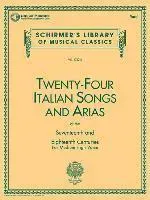 24 Italian Songs & Arias - Medium High Voice