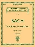 15 Two-Part Inventions Bach Piano Sheet Music Songbook Schirmer S Library of Musical Classics Vol. 379 Early Advanced Piano Method for Students and Te