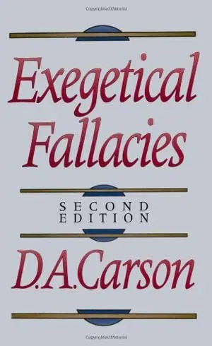 Exegetical Fallacies