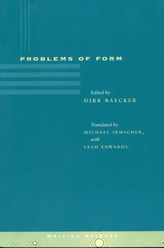 Problems of Form