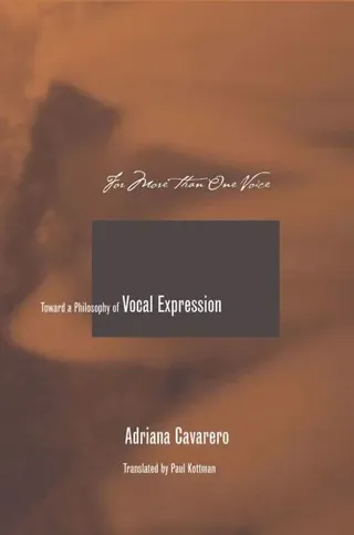 For More than One Voice