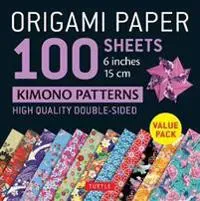 Origami Paper 100 sheets Kimono Patterns 6' (15 cm)