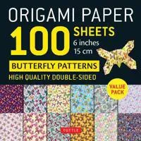 Origami Paper 100 Sheets Butterfly Patterns 6' (15 cm)