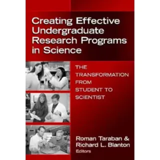 Creating Effective Undergraduate Research Programs in Science