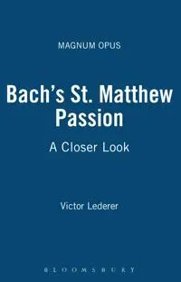 Bach's St. Matthew Passion
