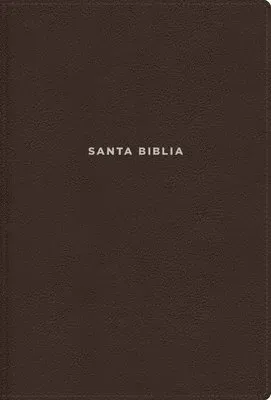 Nvi, Biblia de Estudio Actualizada, Revisión 2022, Leathersoft, Café, Letra Grande, Interior a Color, Palabras de Jesús En Rojo, Comfort Print