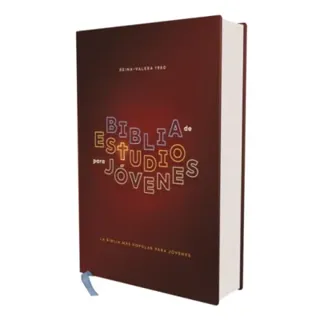 RVR60, Biblia de Estudio para Jovenes Adolescentes, Tapa dura, Palabras de Jesus en Rojo, Comfort Print